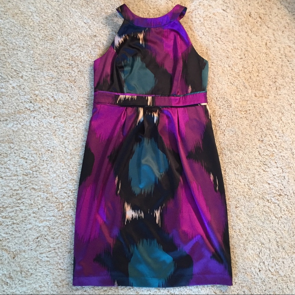 Purple Halter Dress